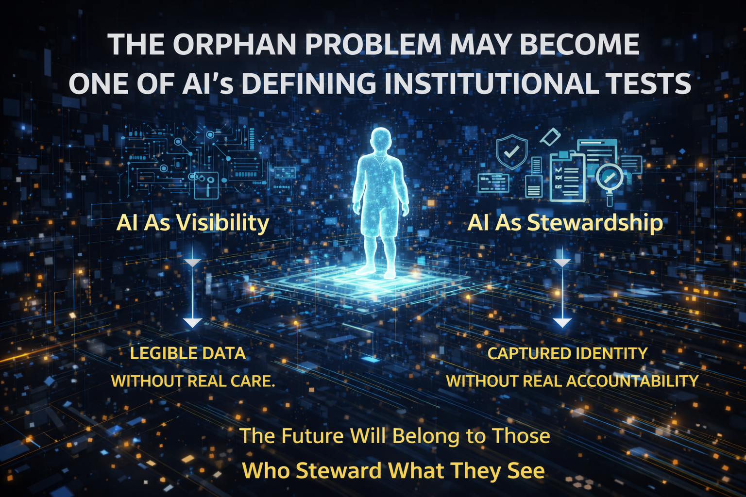the orphan problem may become one of AI’s defining institutional tests
