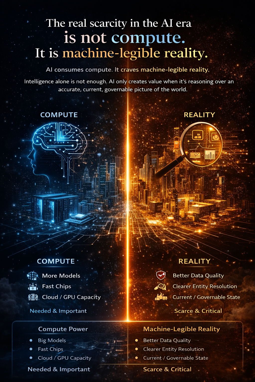 What exactly is the AI system reasoning over?