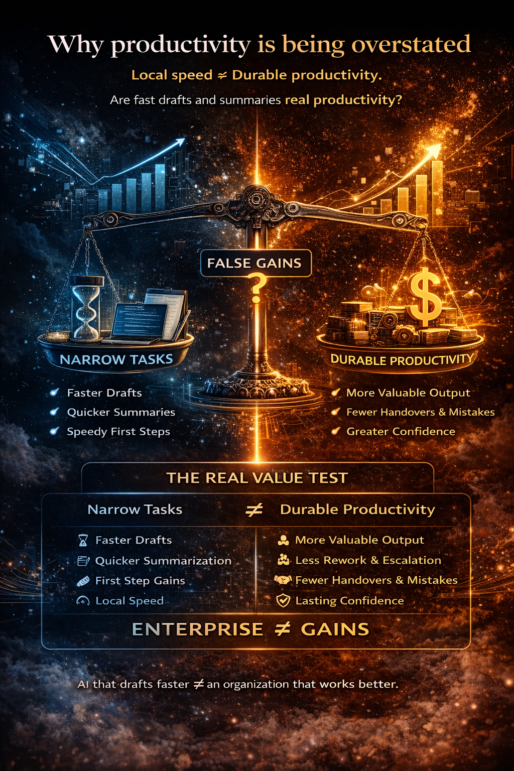 Why productivity is being overstated