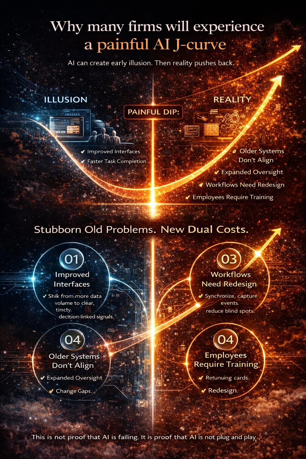 Why many firms will experience a painful AI J-curve