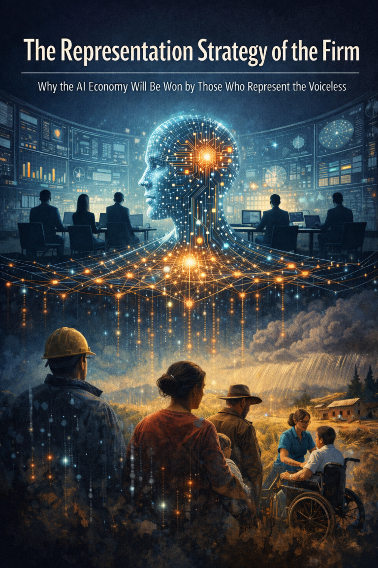 The Representation Strategy of the Firm: Why AI Winners Will Be Those Who See What Others Cannot