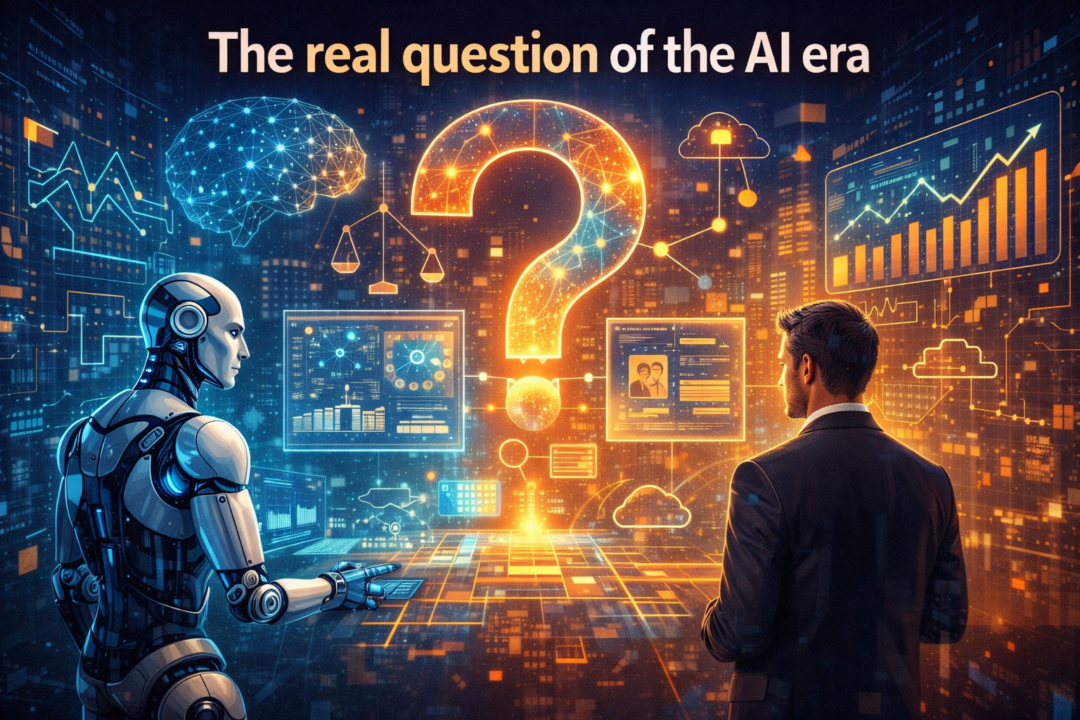 The real question of the AI era