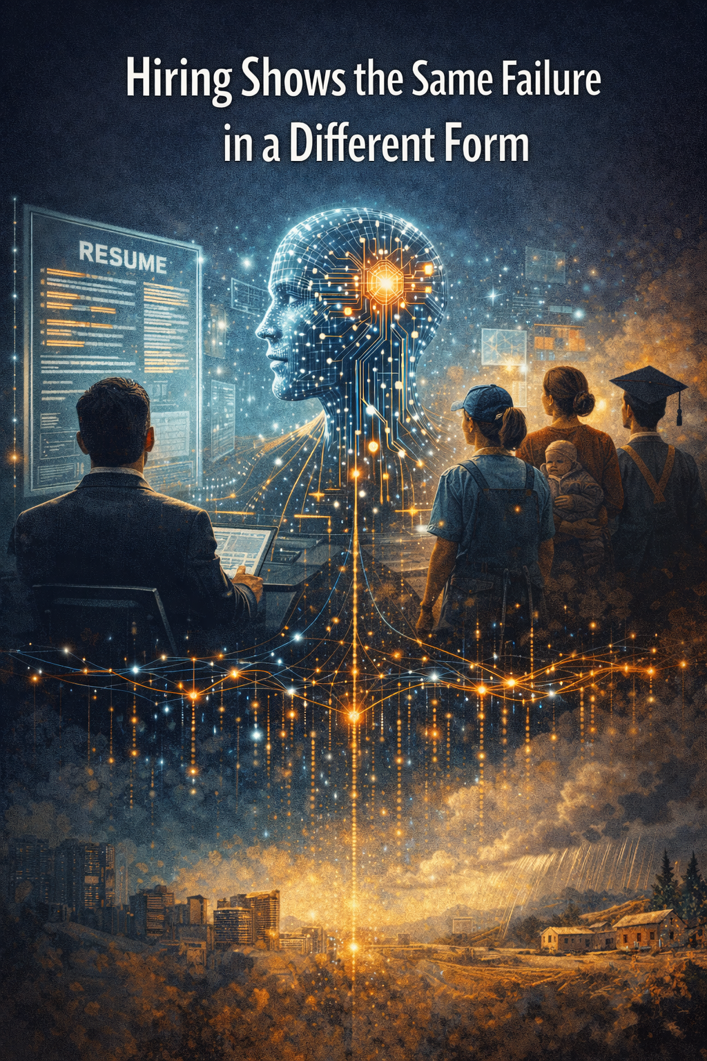 Hiring shows the same failure in a different form