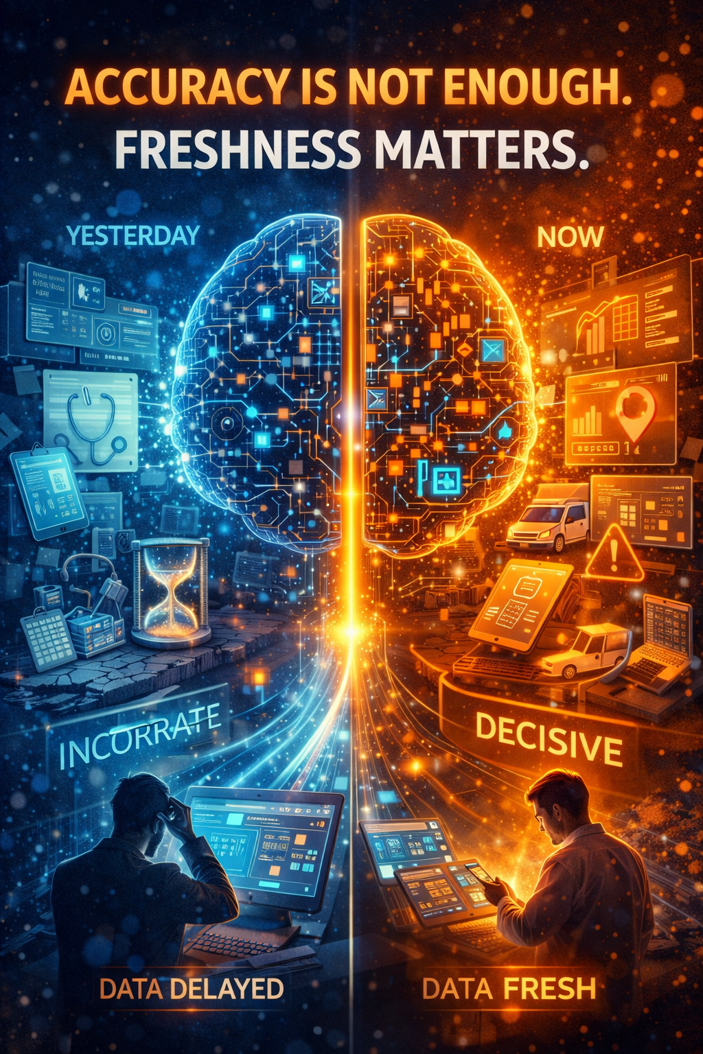 Accuracy is not enough. Freshness matters.