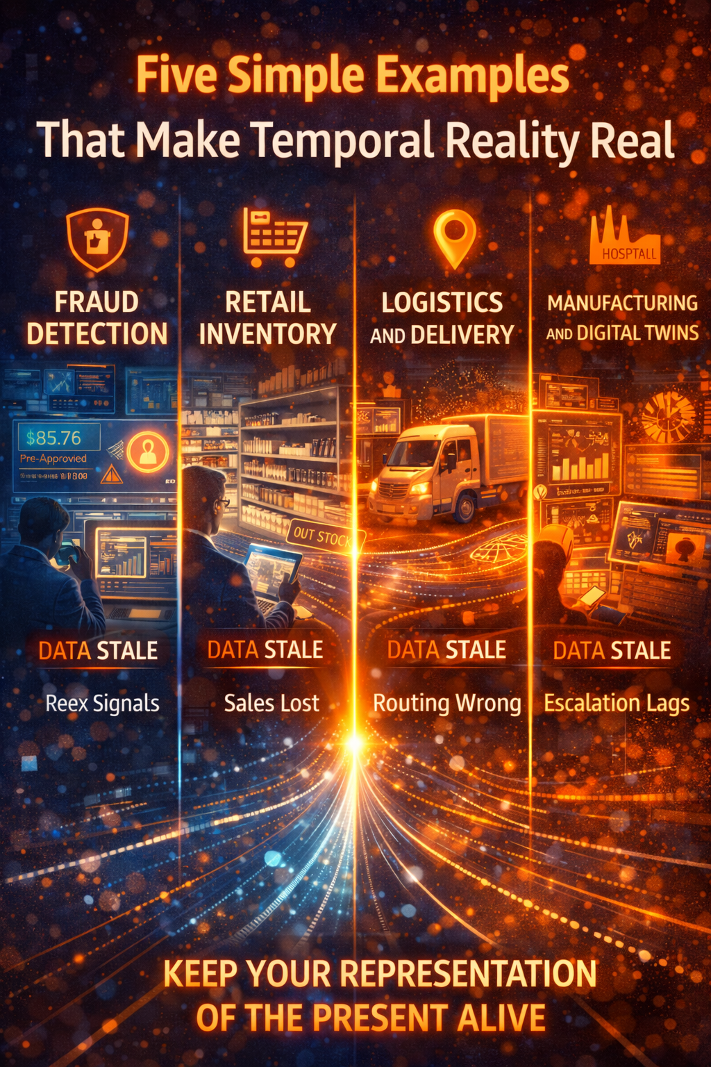 Five simple examples that make Temporal Reality real
