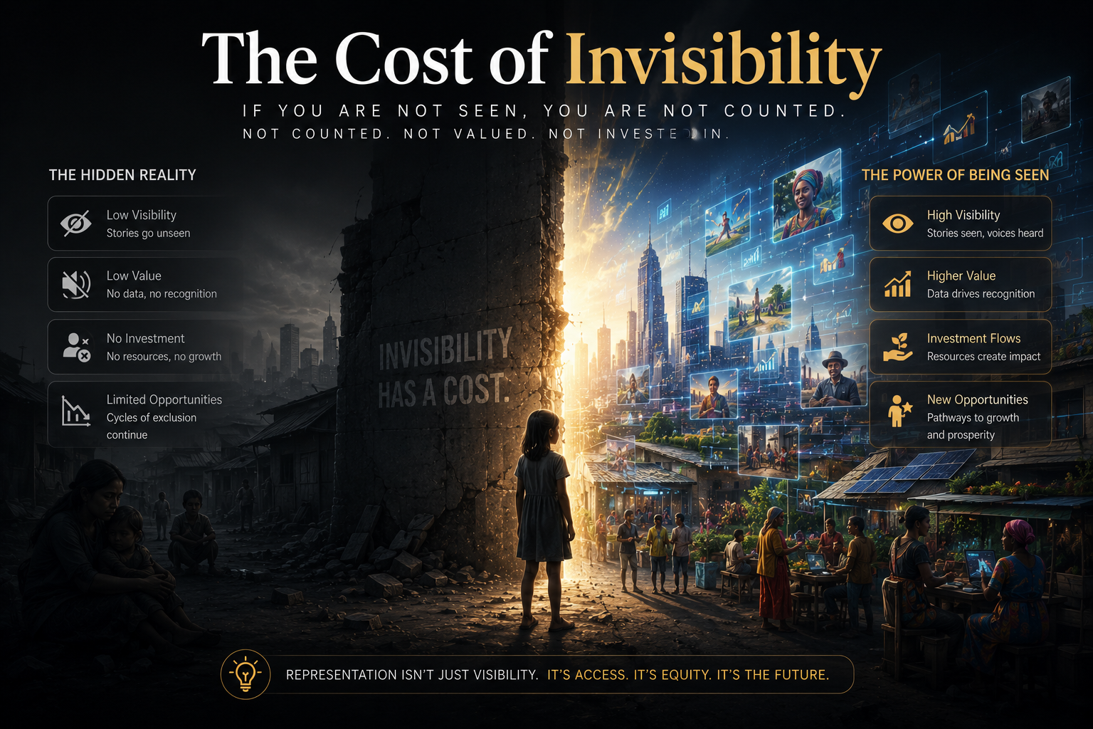The Cost of Invisibility