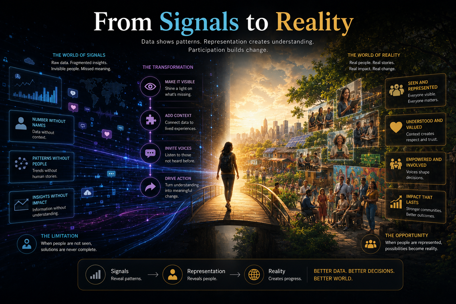 From Signals to Reality