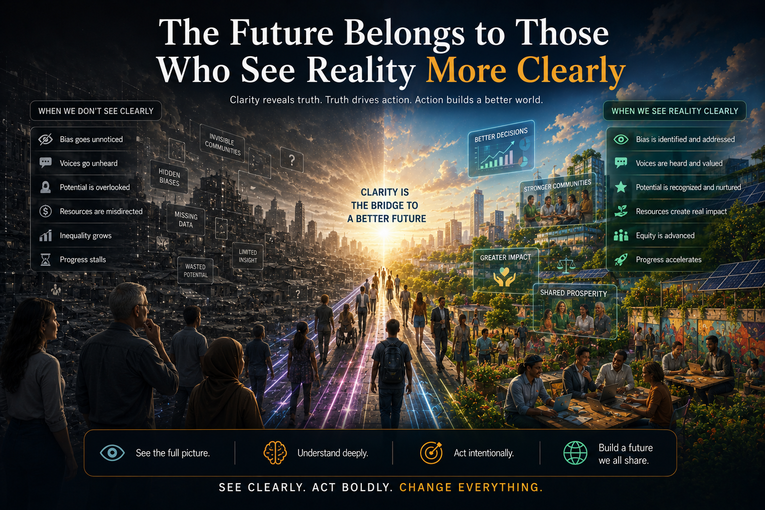 The Future Belongs to Those Who See Reality More Clearly