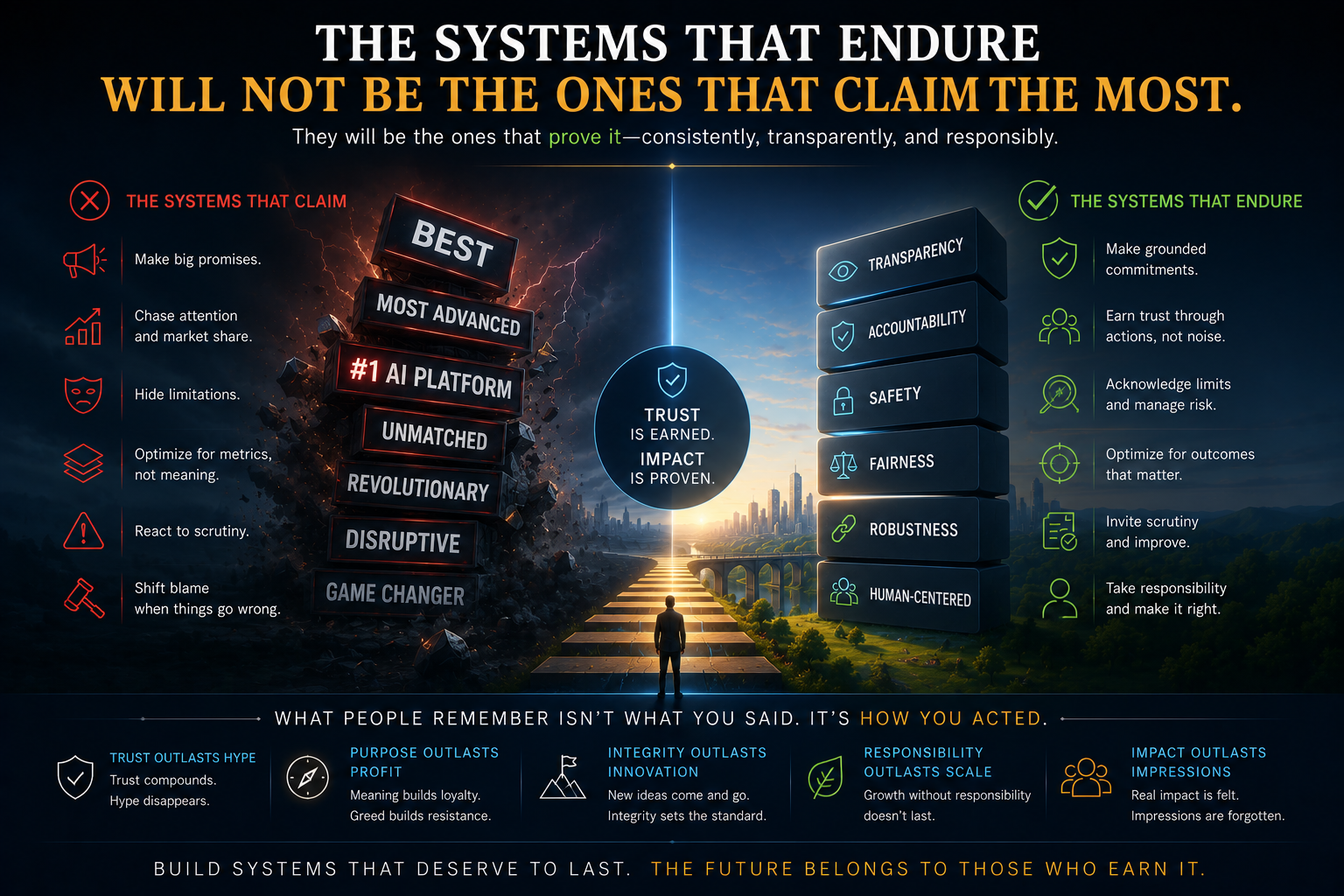 The systems that endure will not be the ones that claim the most