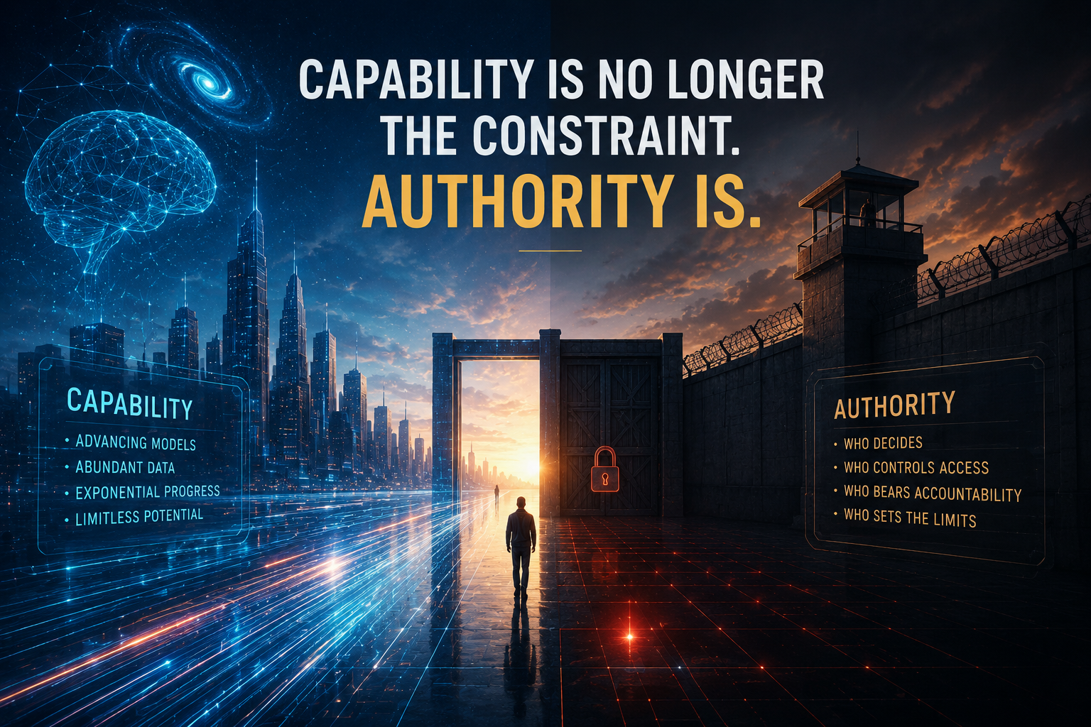 Capability Is No Longer the Constraint. Authority Is.