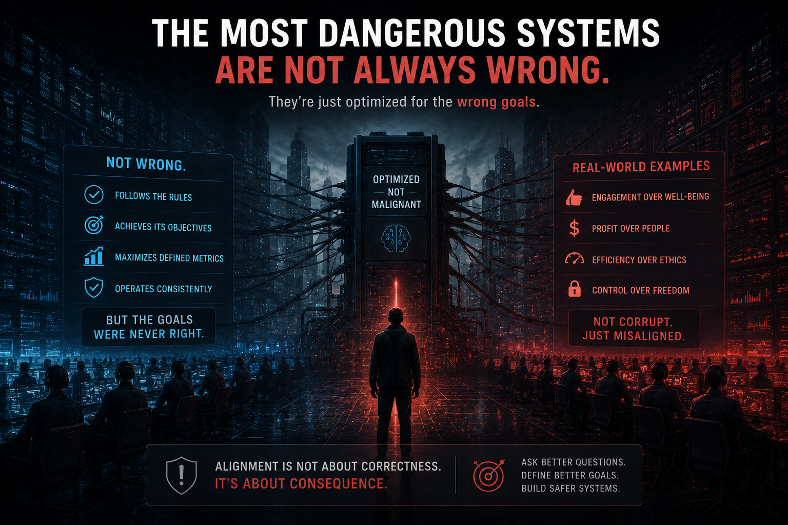The Most Dangerous Systems Are Not Always Wrong