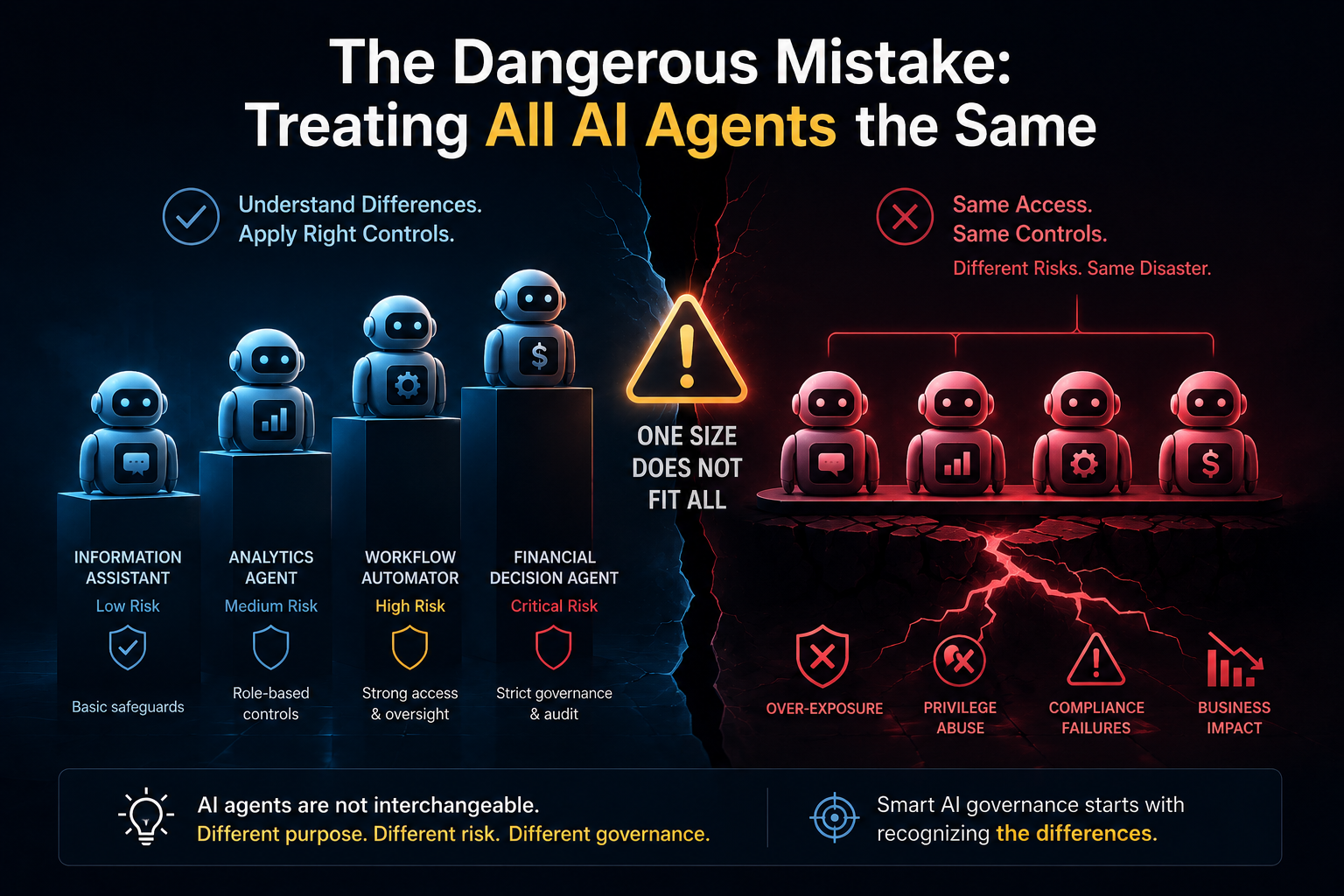 The Dangerous Mistake: Treating All AI Agents the Same