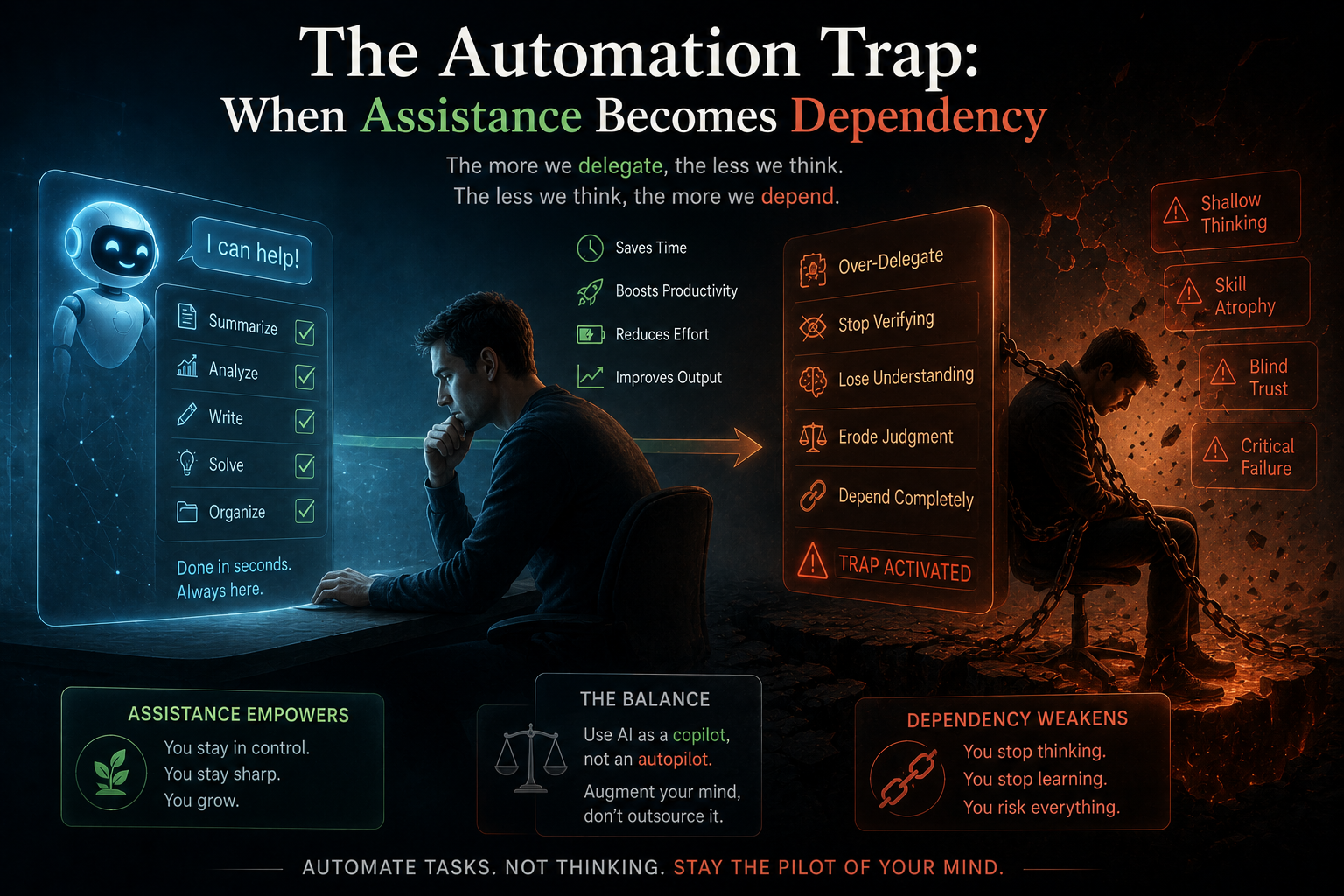 The Automation Trap: When Assistance Becomes Dependency