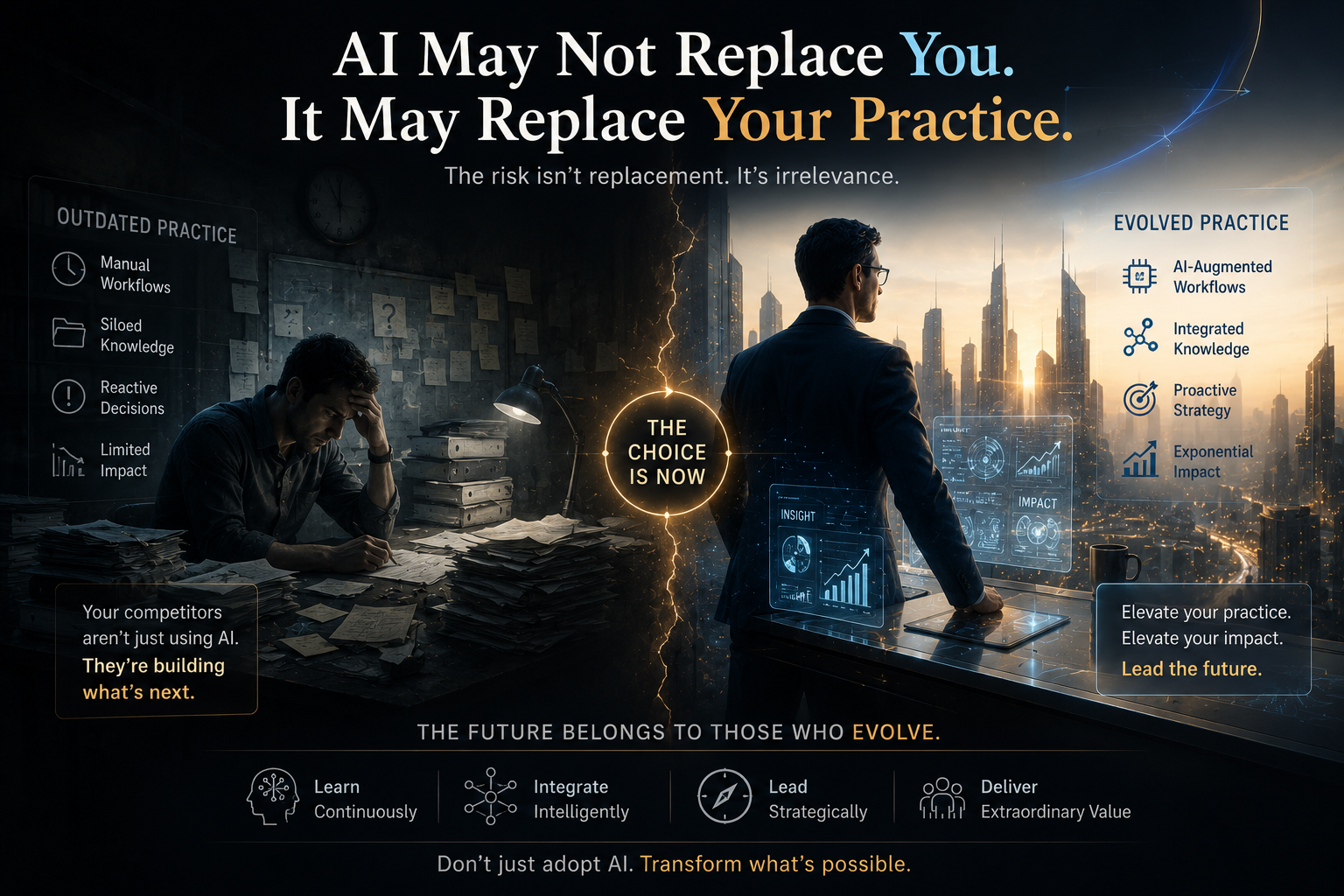 AI May Not Replace You. It May Replace Your Practice.
