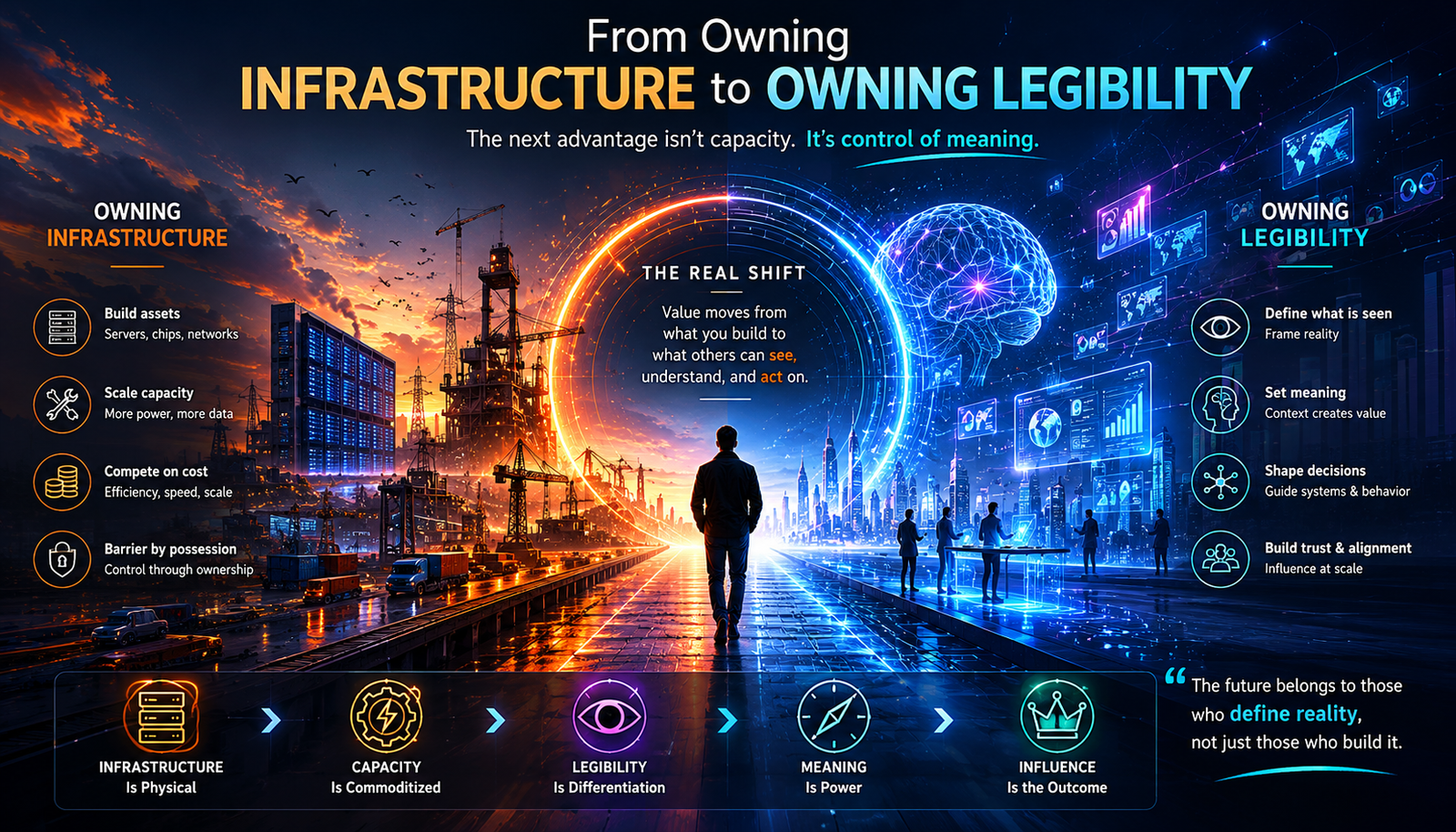 From Owning Infrastructure to Owning Legibility