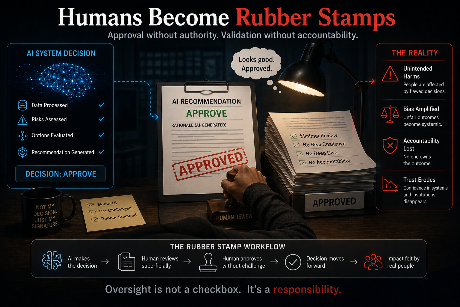 Failure 2: Humans Become Rubber Stamps