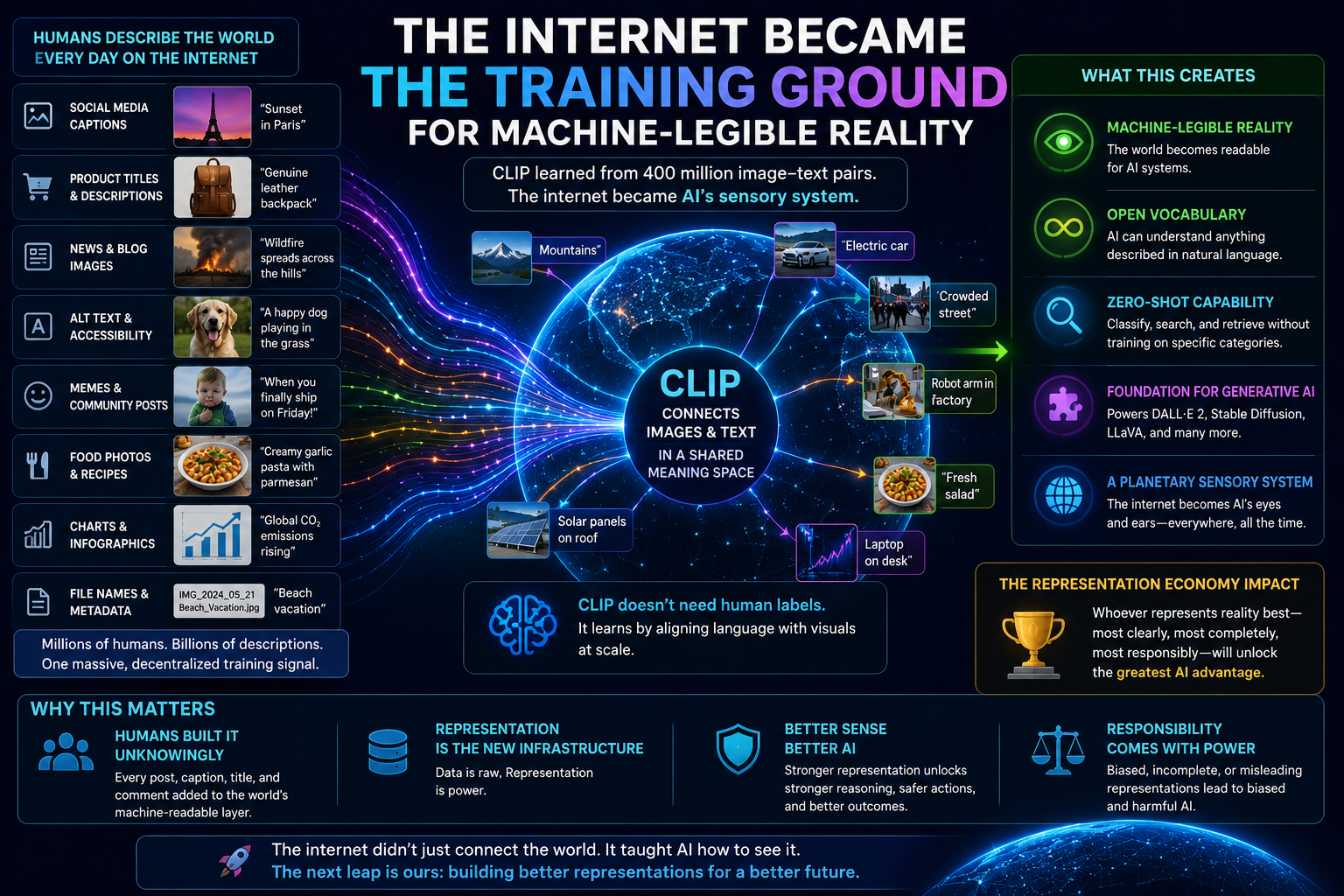 The Internet Became the Training Ground for Machine-Legible Reality
