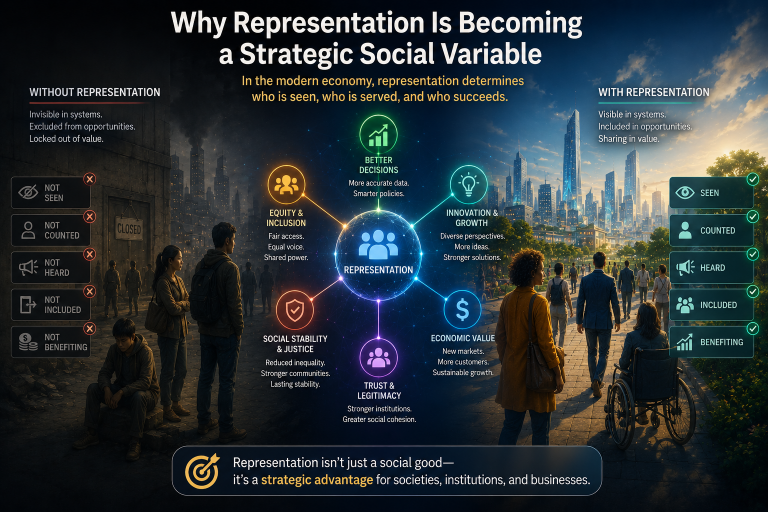 Why Representation Is Becoming a Strategic Social Variable