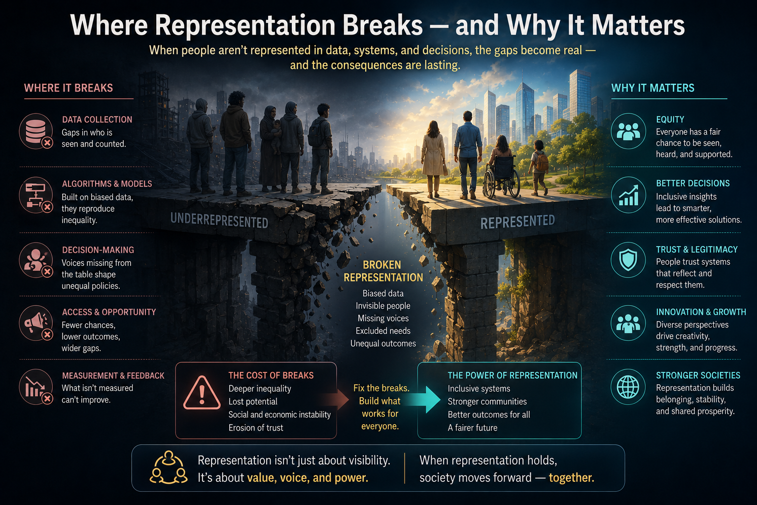 Where Representation Breaks — and Why It Matters