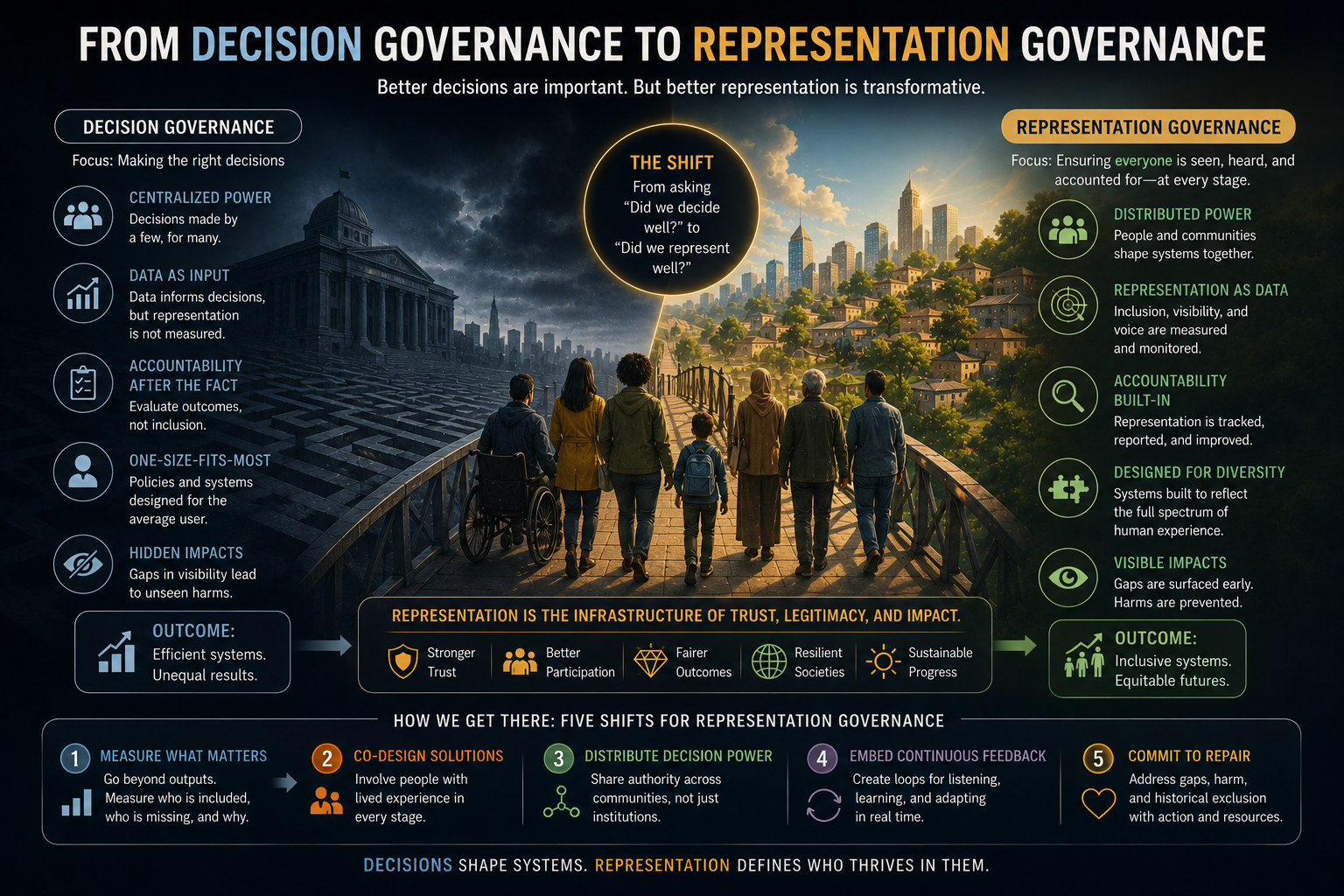 From Decision Governance to Representation Governance