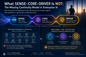 What SENSE–CORE–DRIVER Is NOT: