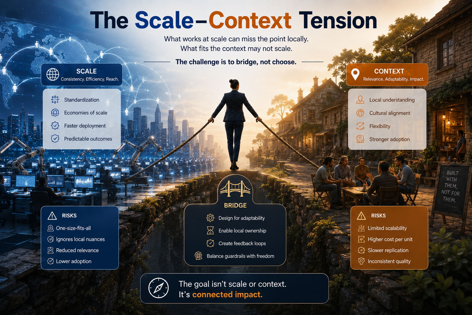 The Scale–Context Tension