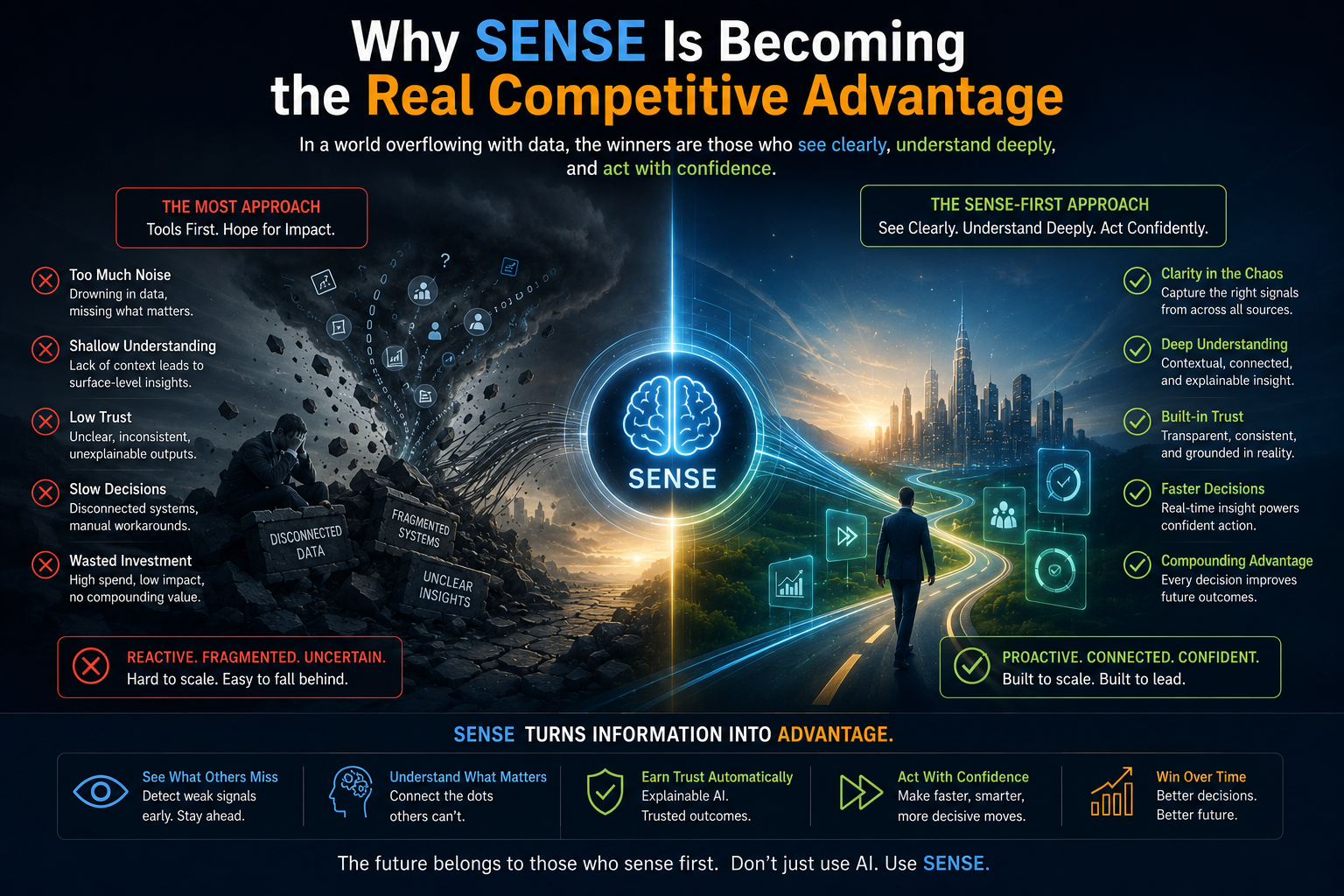 Why SENSE Is Becoming the Real Competitive Advantage