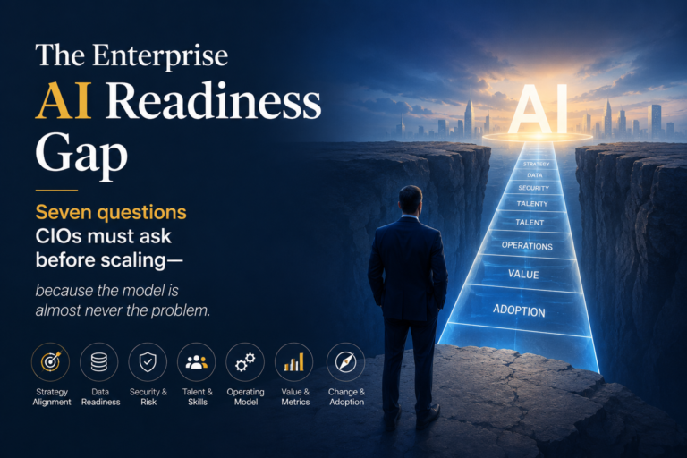 Why Enterprise AI Fails at Scale: Seven Questions CIOs Must Answer Before Deploying AI