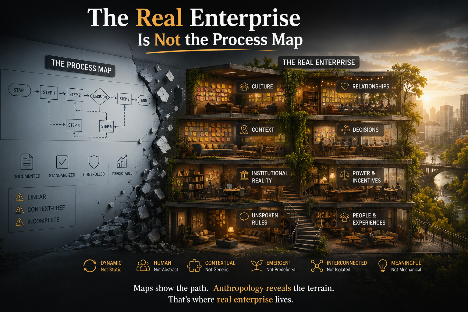 The Real Enterprise Is Not the Process Map