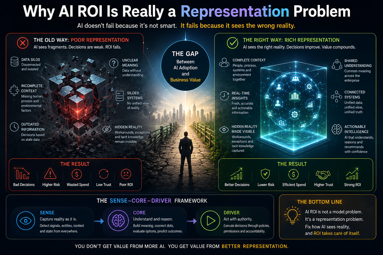 Why AI ROI Is Really a Representation Problem