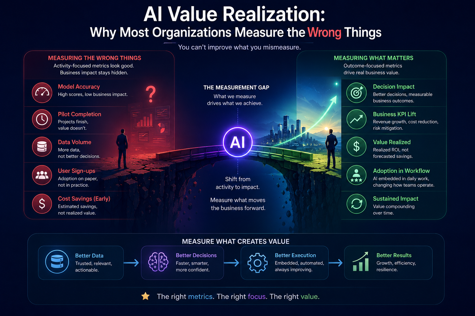 AI Value Realization: Why Most Organizations Measure the Wrong Things